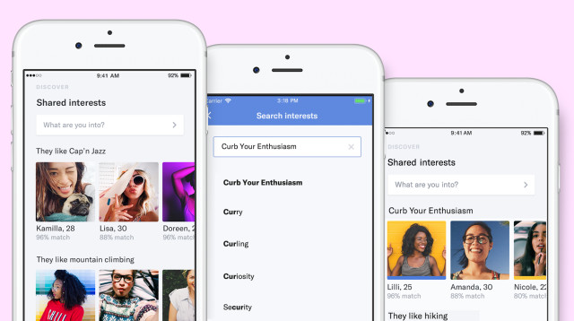 אפליקציית okcupid (צילום: צילום מסך מהאתר הרשמי)