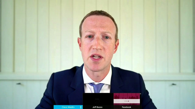 מארק צוקרברג (צילום: U.S. House Judiciary Committee via REUTERS)