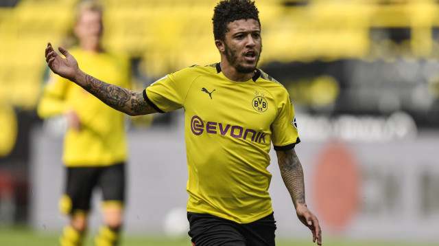 ג’יידון סאנצ’ו (צילום: MARTIN MEISSNER/POOL/AFP via Getty Images)