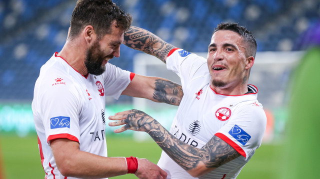 דויד סימאו עם ז’וסוואה (צילום: מאור אלקסלסי)