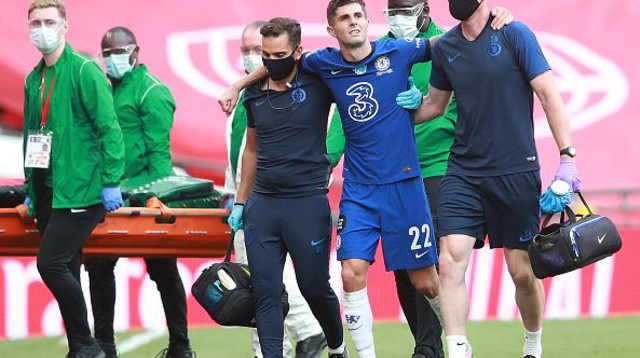 כריסטיאן פוליסיק (צילום: ADAM DAVY/POOL/AFP via Getty Images)