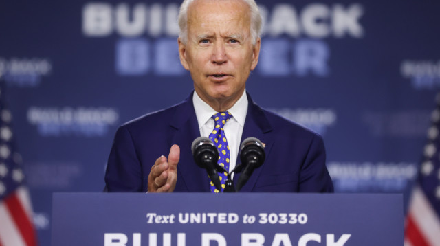  המועמד הדמוקרטי לנשיאות ארה"ב ג'ו ביידן (צילום: רויטרס)