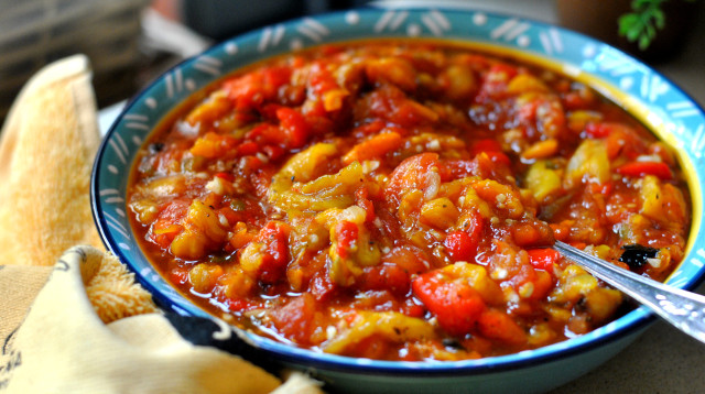 סלט מרמומה אחרי בישול (צילום: פסקל פרץ-רובין)