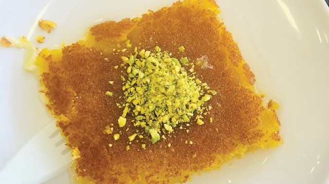 הכנאפה של חווארה  (צילום: טליה לוין)