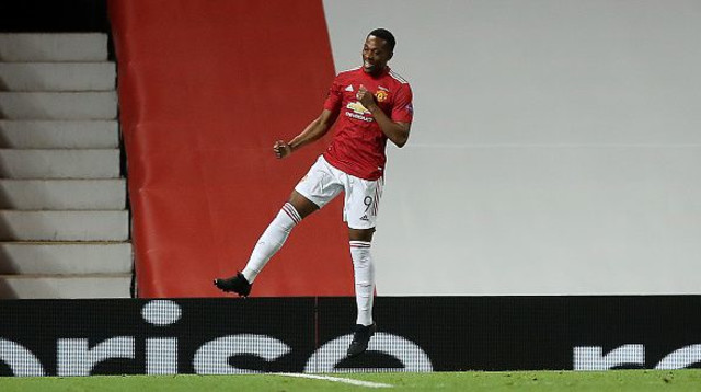 אנטוני מרסיאל חוגג (צילום: Martin Rickett/PA Images via Getty Images)