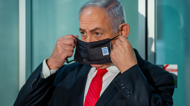 נתניהו בסיור בשערי צדק (צילום: אמיל סלמן)