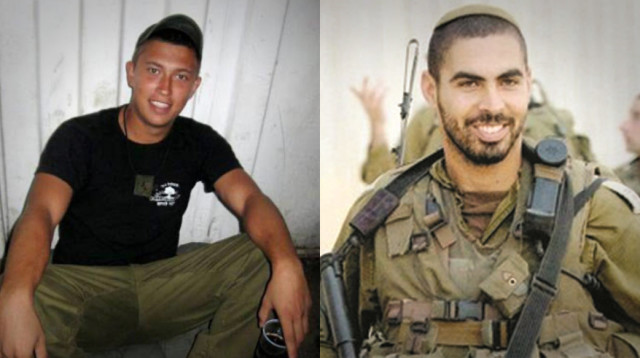 רס"ן אלירז פרץ וסמ"ר אילן סביאטקובסקי ז"ל (צילום: ראובן קסטרו,אלבום משפחתי)