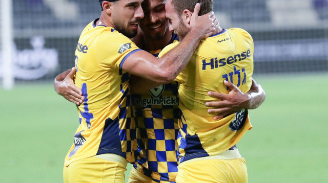 דן גלזר, דור פרץ, יונתן כהן (צילום: דני מרון)