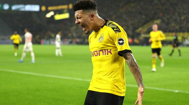 ג’יידון סאנצ’ו (צילום: Lars Baron/Bongarts/Getty Images)