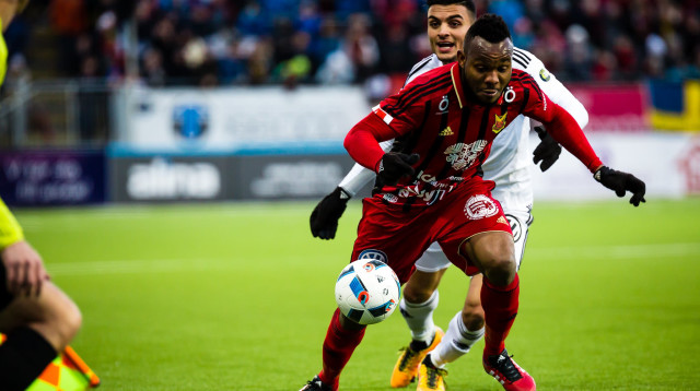 מייקל אומו (צילום: הטוויטר הרשמי של אוסטרסונדס)