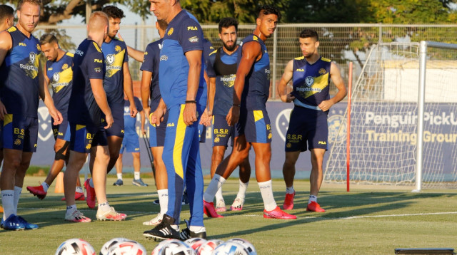 גאורגיוס דוניס, שחקני מכבי תל אביב (צילום: מכבי תל אביב, רשמי)