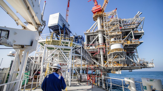 אסדה של נובל אנרג'י (צילום: אלבטרוס)