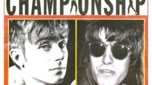 שער המגזין NME מאוגוסט 1995 - אואזיס נגד בלר (צילום: מתוך ויקיפדיה)