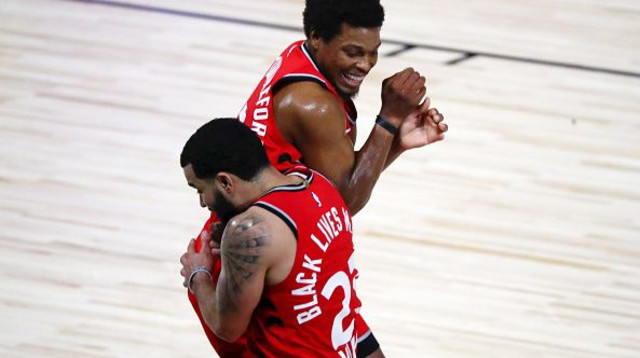 פרד ואן וליט, קייל לאורי (צילום: Kim Klement-Pool/Getty Images)