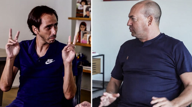 יוסי בניון , אייל ברקוביץ’ (צילום: ספורט1)