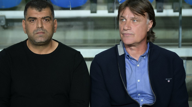 שי ברדה, סלובודאן דראפיץ’. ילכו לבוררות? (צילום: אריאל שלום)