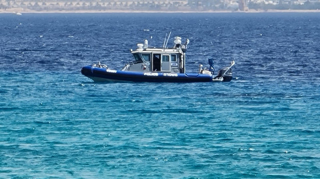 סריקת המשטרה באירוע הביטחוני באילת (צילום: דוברות המשטרה)