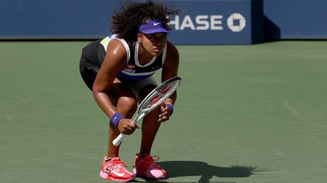 נעומי אוסאקה (צילום: Al Bello/Getty Images)