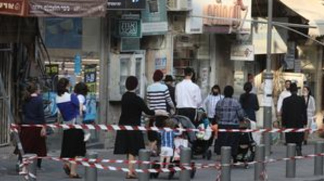 קורונה בישראל: הערים האדומות (צילום: מרק ישראל סלם)