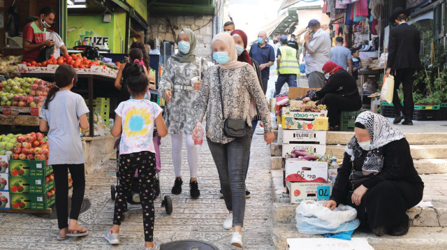קורונה במגזר הערבי - העיר העתיקה בירושלים (צילום: מרק ישראל סלם)