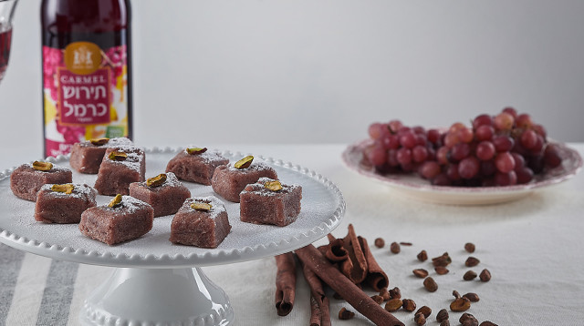 קינוחי תירוש של שף אבי ביטון  (צילום: אפיק גבאי)