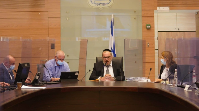 וועדת החוקה דנה במתווה הסגר (צילום: שמוליק גרוסמן, דוברות הכנסת)