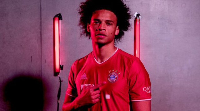 לירוי סאנה (צילום: M. Donato/FC Bayern via Getty Images)