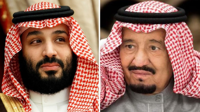 המלך סלמאן ובנו מוחמד בן סלמאן (צילום: רויטרס)