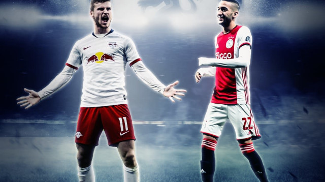 טימו ורנר וחכים זייך (צילום: ספורט1)