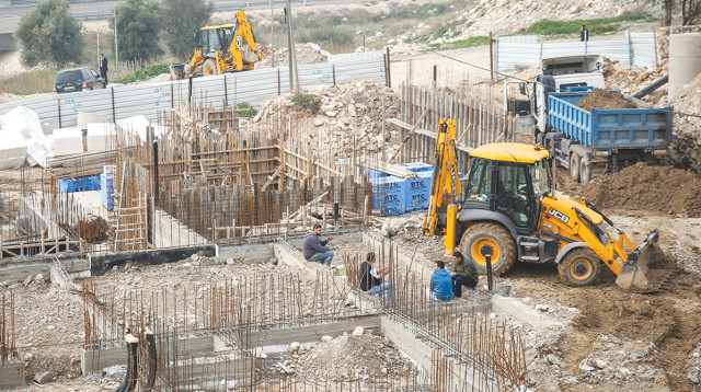 צימחה בהיקף המשכנתאות, בנייה (צילום: דוד כהן פלאש 90 )