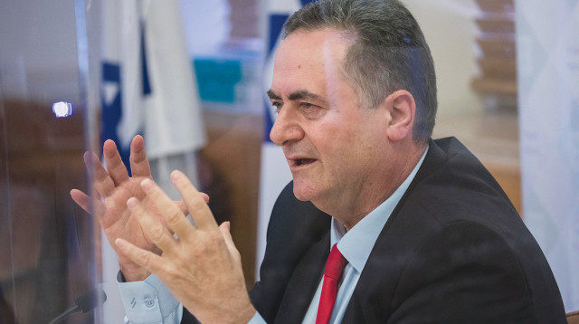 ישראל כץ (צילום: אוליבייה פיטוסי, פלאש 90)