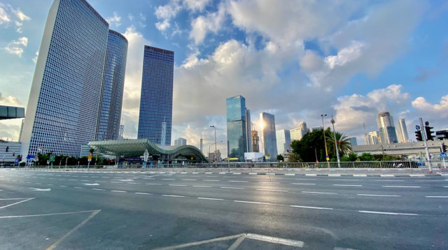 קורונה - תל אביב בימי הסגר (צילום: אבשלום ששוני)