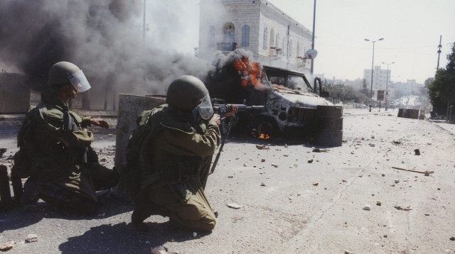 האינתיפאדה השנייה (צילום: פלאש 90)