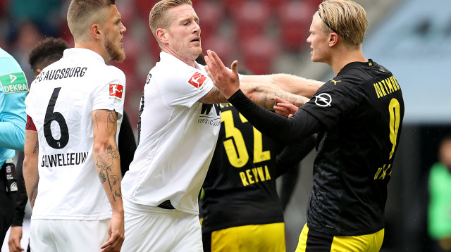 אנדרה האן נגד ארלינג הולאנד (צילום: Alexander Hassenstein/Getty Images)