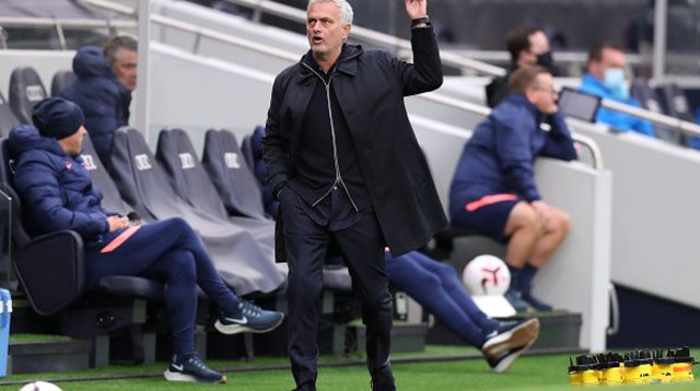 ז’וזה מוריניו מתוסכל (צילום: Tottenham Hotspur FC/Tottenham Hotspur FC via Gett)