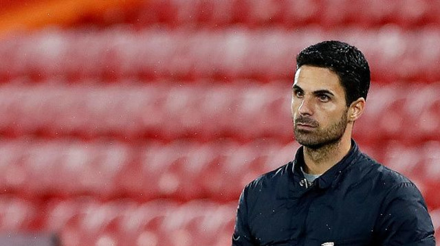 מיקל ארטטה (צילום: JASON CAIRNDUFF/POOL/AFP via Getty Images)