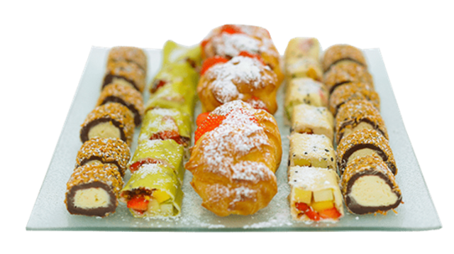 מגש מתוקים (צילום: פרי גנך)