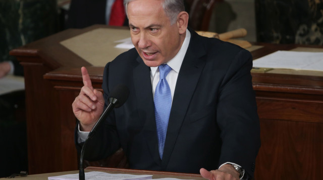 בנימין נתניהו (צילום: Alex Wong/Getty Images)