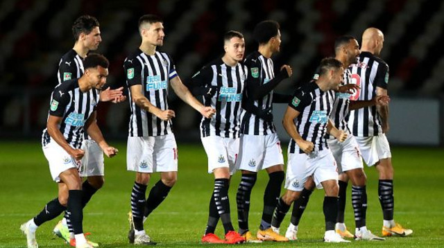 שחקני ניוקאסל (צילום: Chloe Knott - Danehouse/Getty Images)