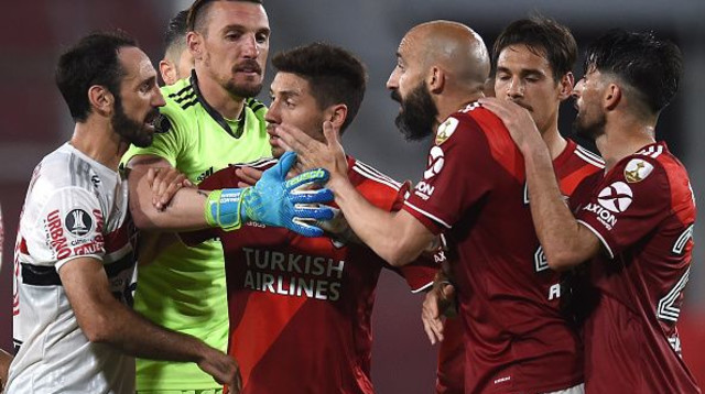 ריבר פלייט נגד סאו פאולו (צילום: Marcelo Endelli / Stringer)