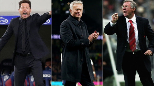 פרגוסון, מוריניו, סימאונה (צילום: Gettyimages)