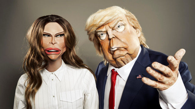 Spitting Image 2020 (צילום: רויטרס)