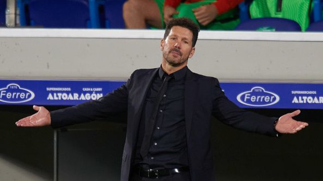 דייגו סימאונה. מאוכזב אבל לא מודאג (צילום: Jose Breton/Pics Action/NurPhoto via Getty Images)