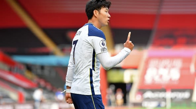 סון חוגג (צילום: Southampton,  JUSTIN TALLIS/POOL/AFP via Getty Ima)