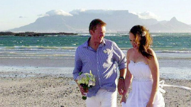 הנשואים הטריים, אמט ואלסון, לפני הטרגדיה (צילום: רשתות חברתיות)