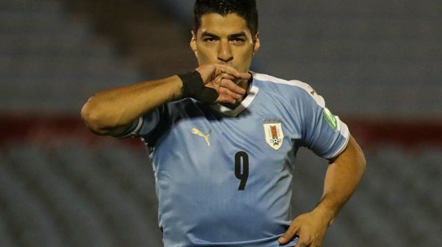 לואיס סוארס (צילום: RAUL MARTINEZ/POOL/AFP via Getty Images)