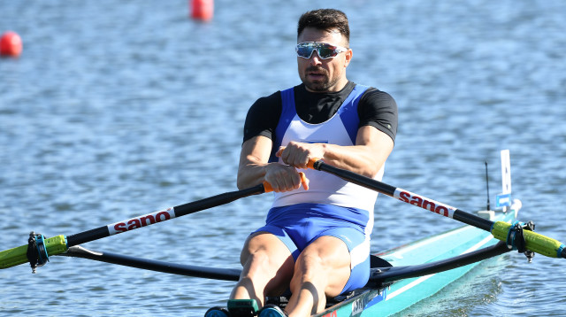 דני פרידמן באליפות אירופה (צילום: Detlev Seyb)