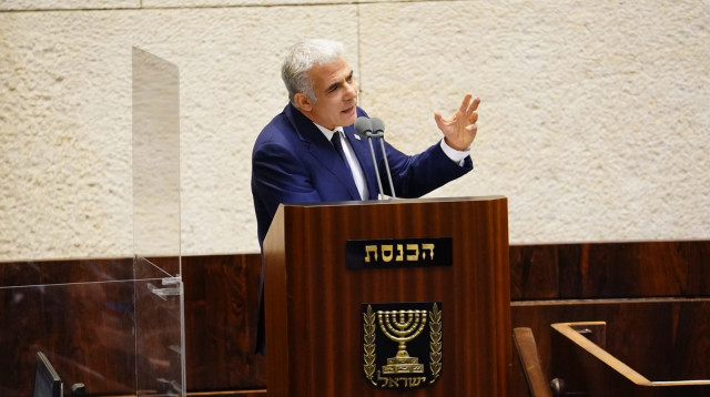 יאיר לפיד (צילום: דוברות הכנסת - יניב נדב)