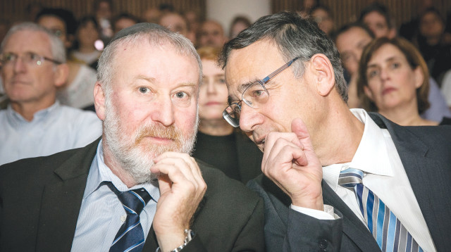 שי ניצן, אביחי מנדלבליט (צילום: פלאש 90)