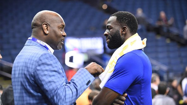 גארי פייטון, דריימונד גרין (צילום: Noah Graham/NBAE via Getty Images)